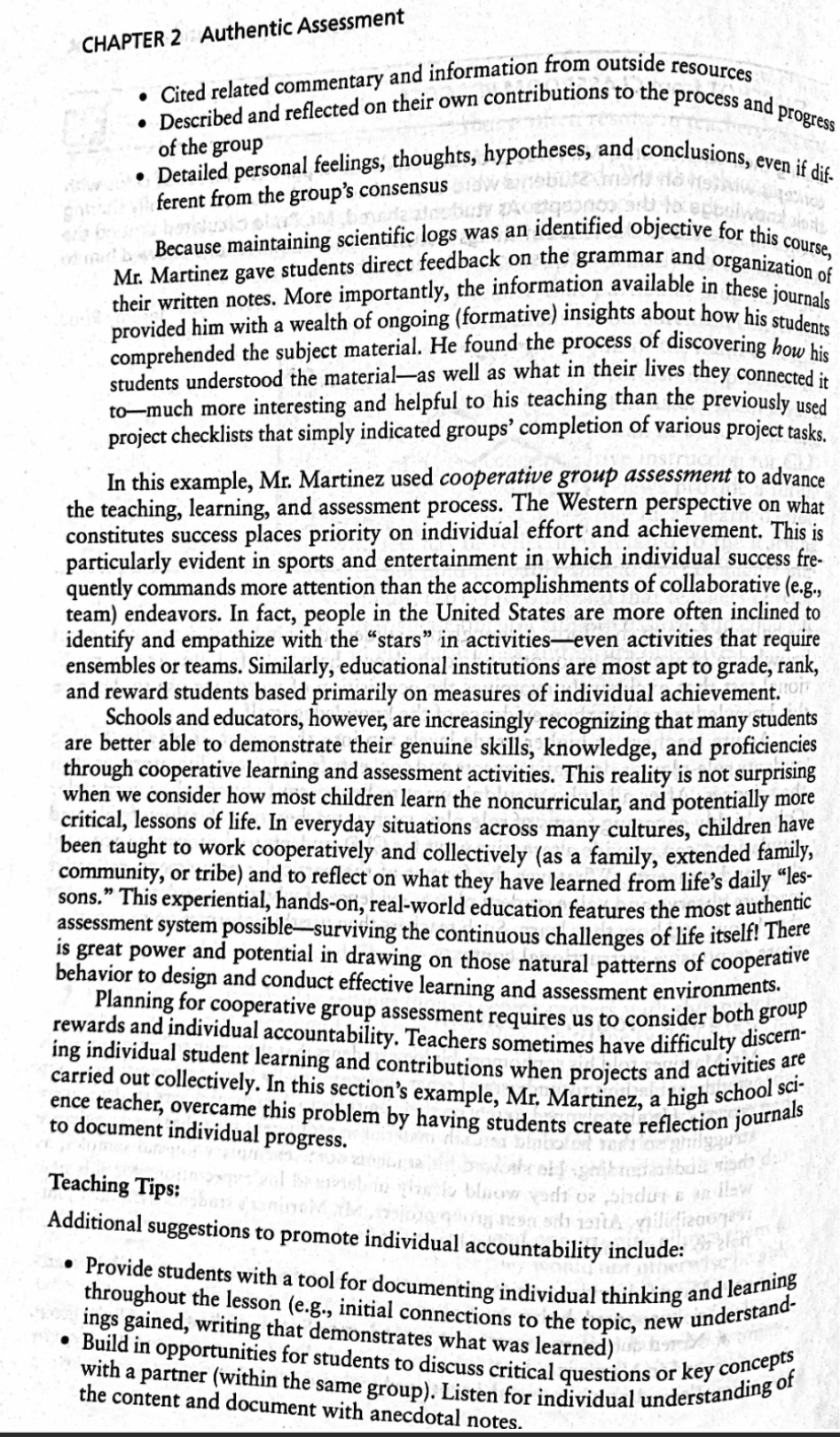 Describe how learning happens. How do you know it