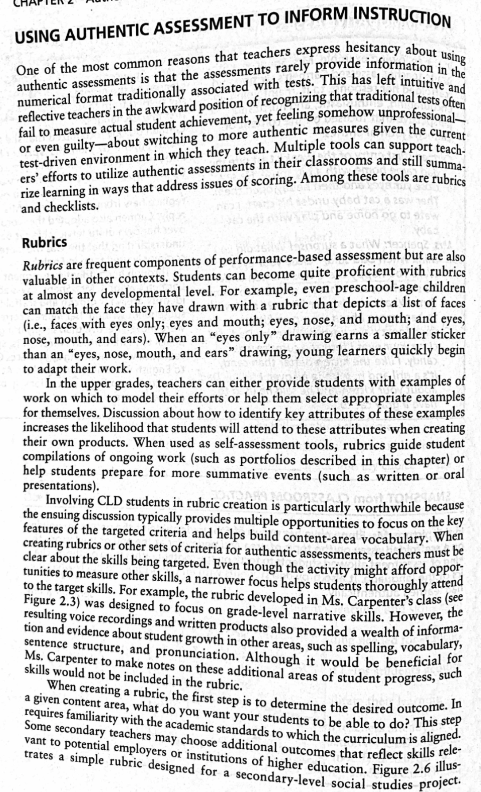 Describe how learning happens. How do you know it