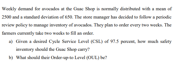 Please show the calculations. (in Excel file