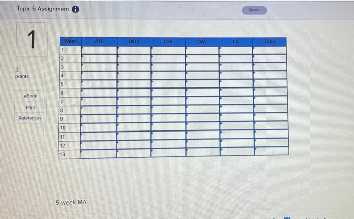Analytics Exercise 18-1 (Algo) Starbucks has a