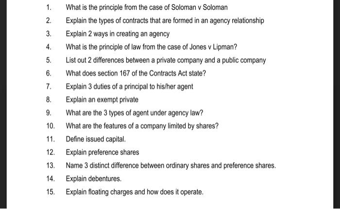 Q1 to Q15 1. 2. 3. 4. 5. 6. 7. 8. What is the