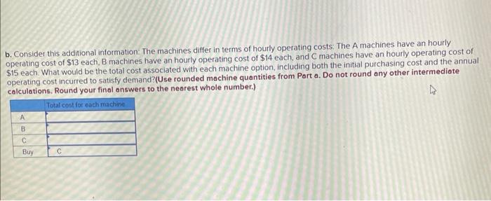 i only need help with the last question, b.