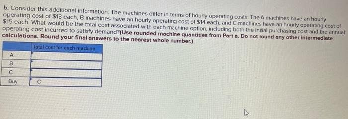 i only need help with the last question, b.