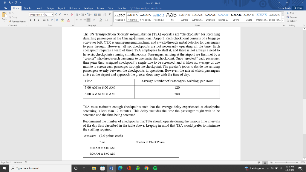 . H Home New Tab Insert Design Layout References