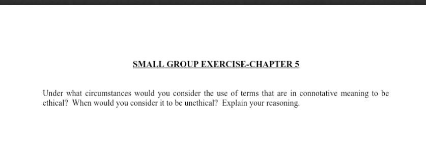 Answer these Case Study questions SMALL GROUP