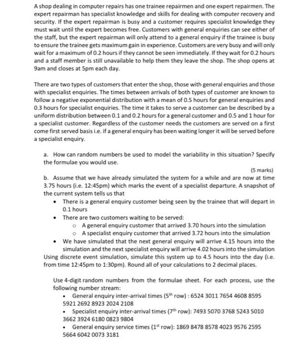 can i have help with the whole question please A