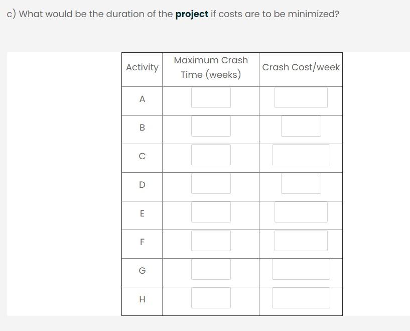 Please solve each part, i want the answers in red
