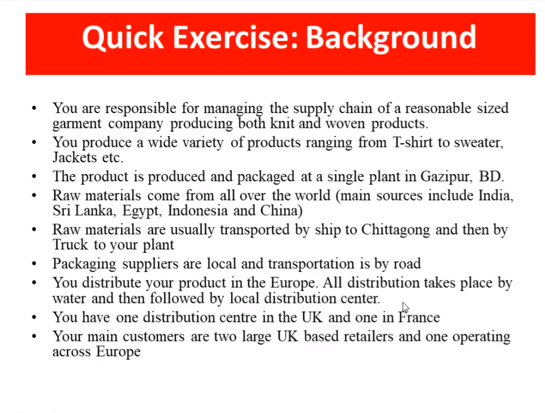 1.Identify at least 5 risks (one from each