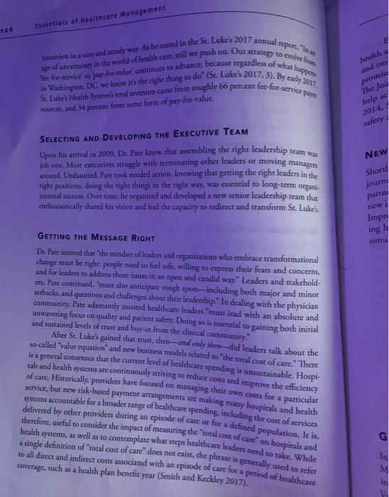 Questions 1-6 PART II INTERPERSONAL SKILLS CASE