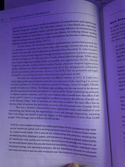 Questions 1-6 PART II INTERPERSONAL SKILLS CASE