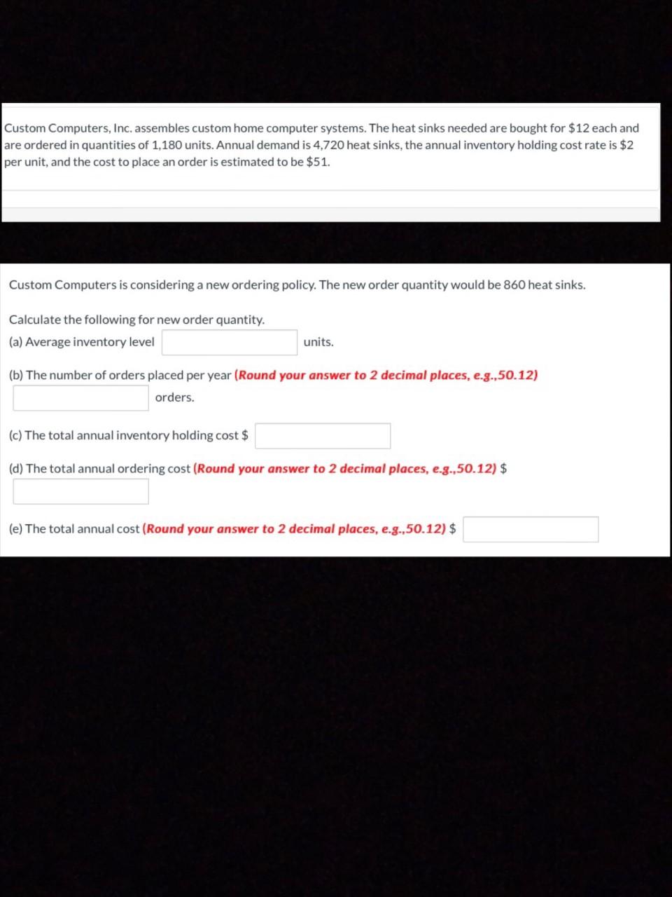 Custom Computers, Inc. assembles custom home