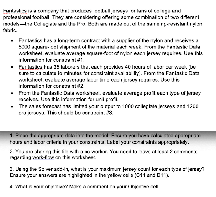 Fantastics is a company that produces football