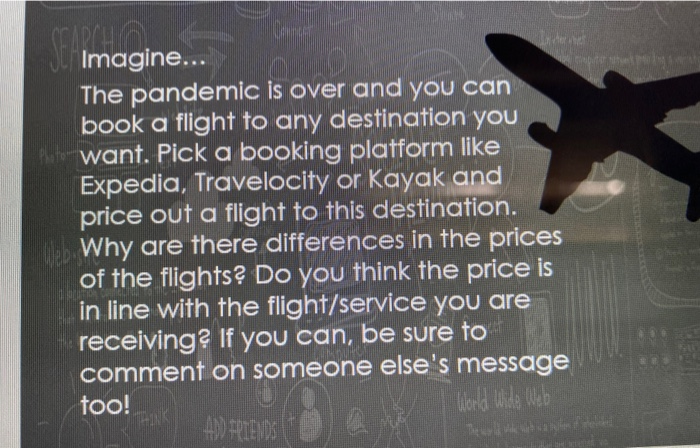 SE imo Imagine... The pandemic is over and you