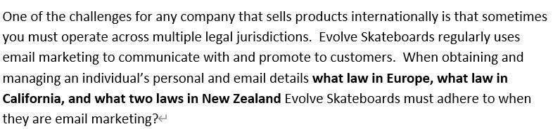 One of the challenges for any company that sells