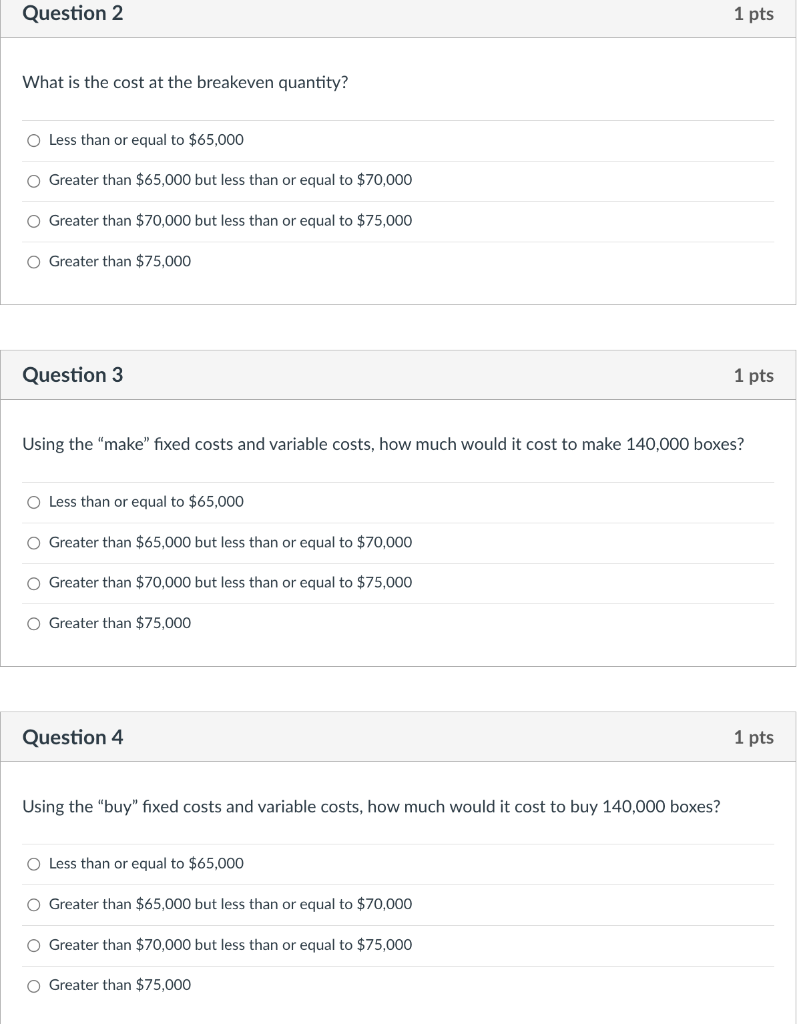 Please answer 2-4, use information from #1 to