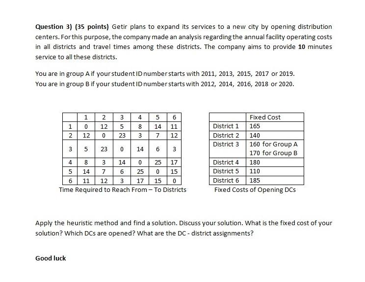 please solve the questions A GRUP. This is the