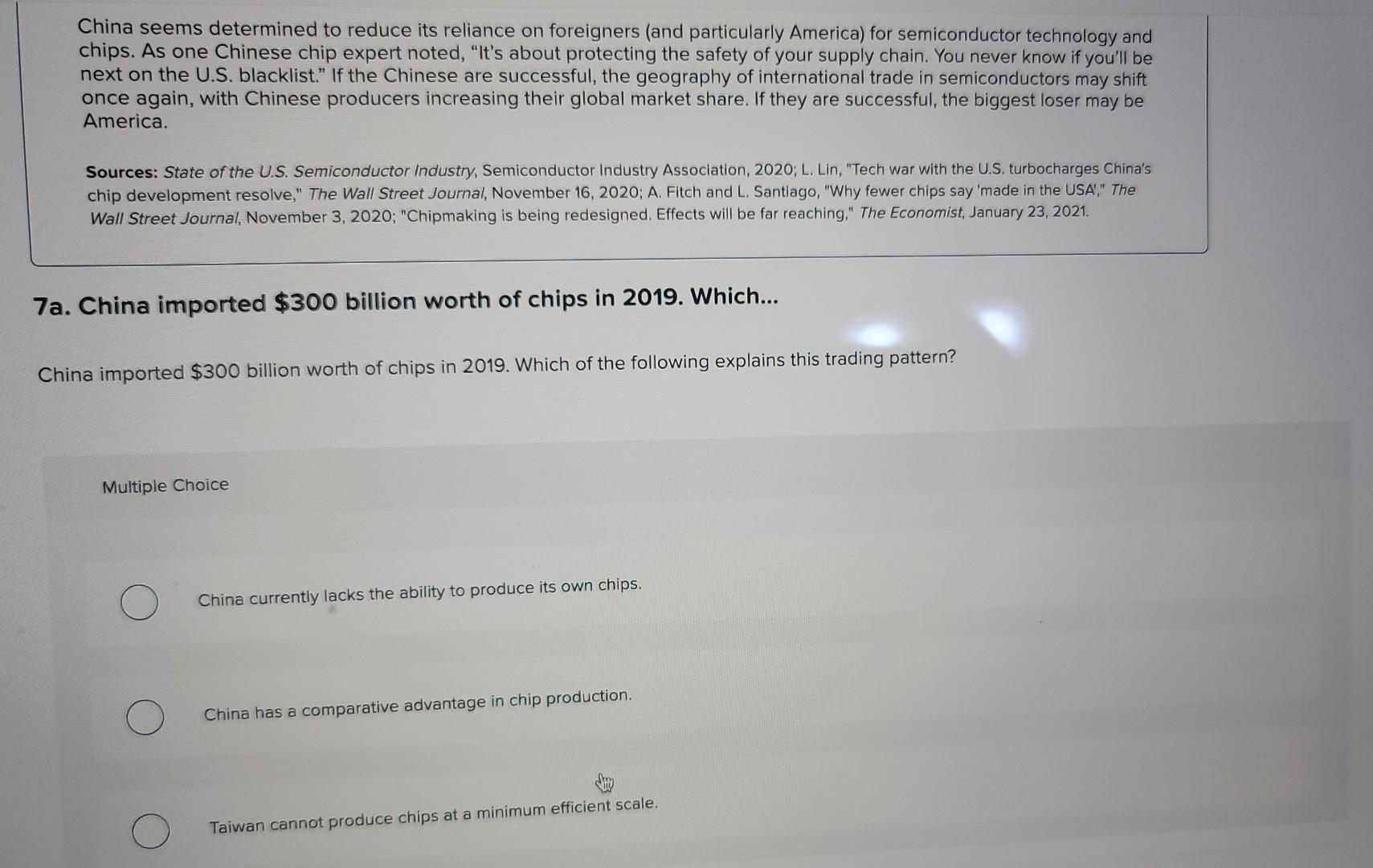 You are about to read a short case exploring