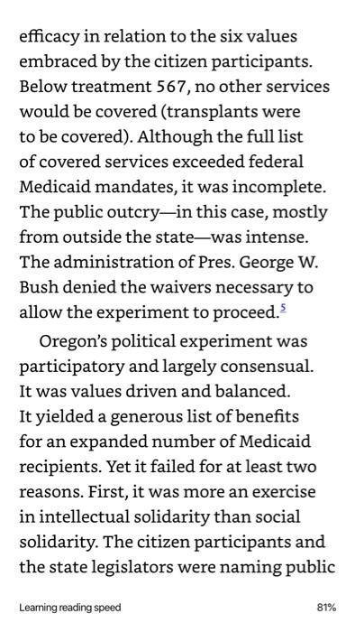 explain the six values from the Oregon Project.