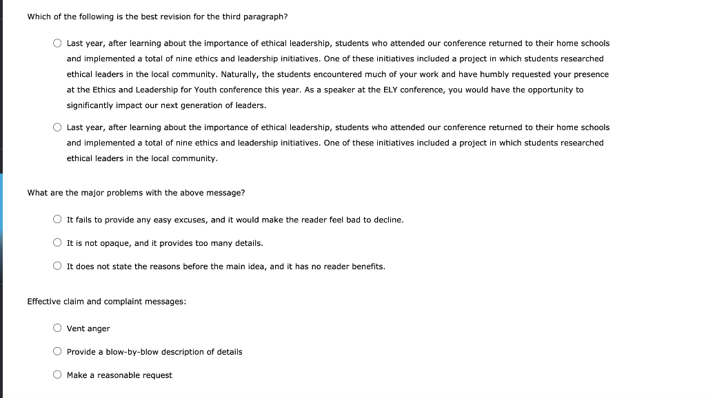 2. Planning and Writing Persuasive Requests In a