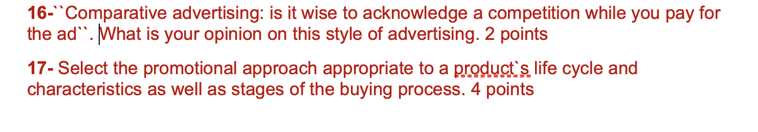 16-"Comparative advertising: is it wise to