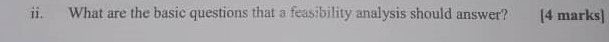 ii. What are the basic questions that a