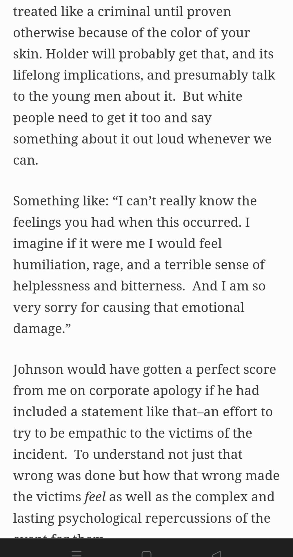 CEO, Kevin Johnson, was presented with a