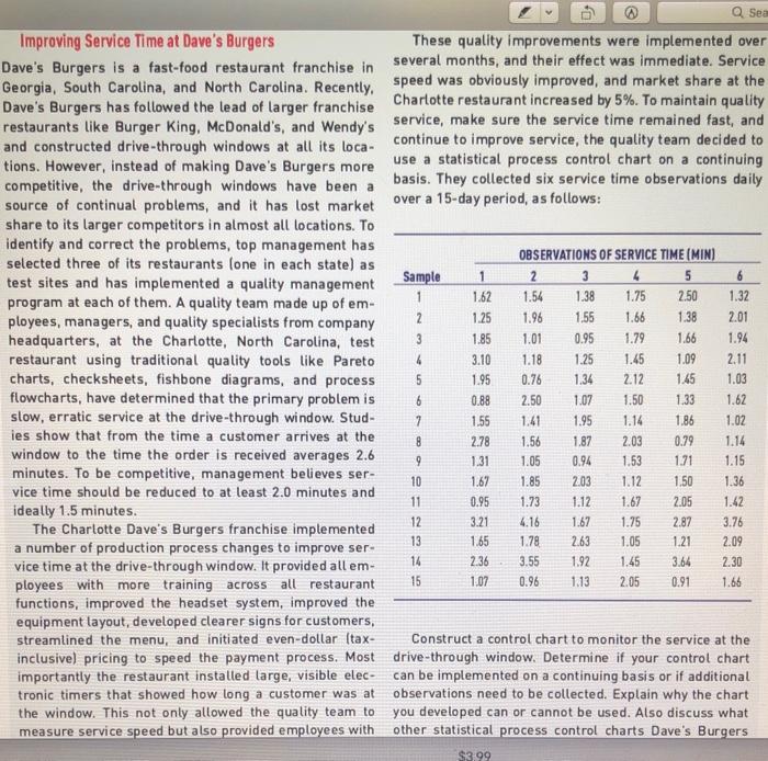 1 2 3 4 5 6 1.75 2 3 1.01 4 Q Sea Improving