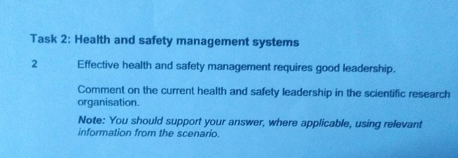 please read paragraph before answering the