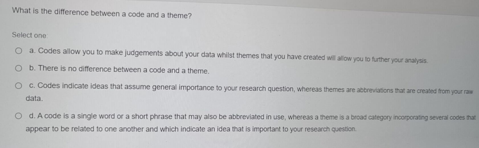 What is the difference between a code and a