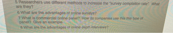 5 Researchers use different methods to increase