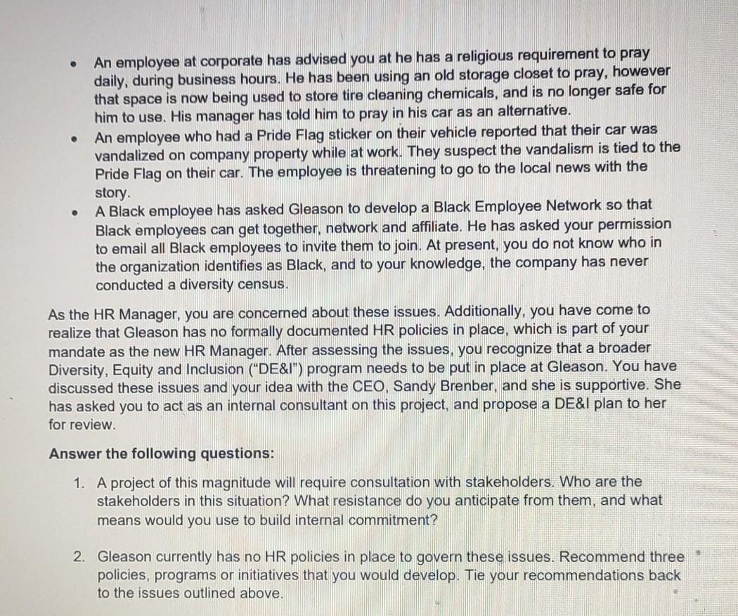 answer question - 2nd please Case Study You are