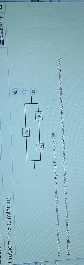 2nd Score! U OLI PL Question Help Problem 17.5