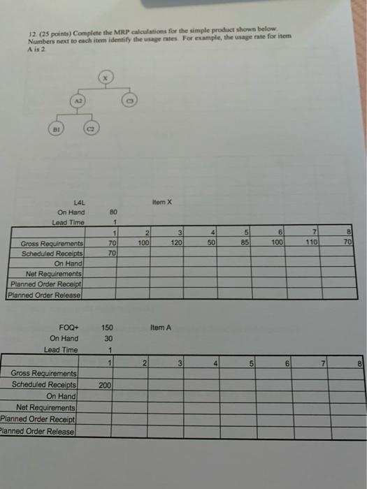 doing a practice final please help 12. (25