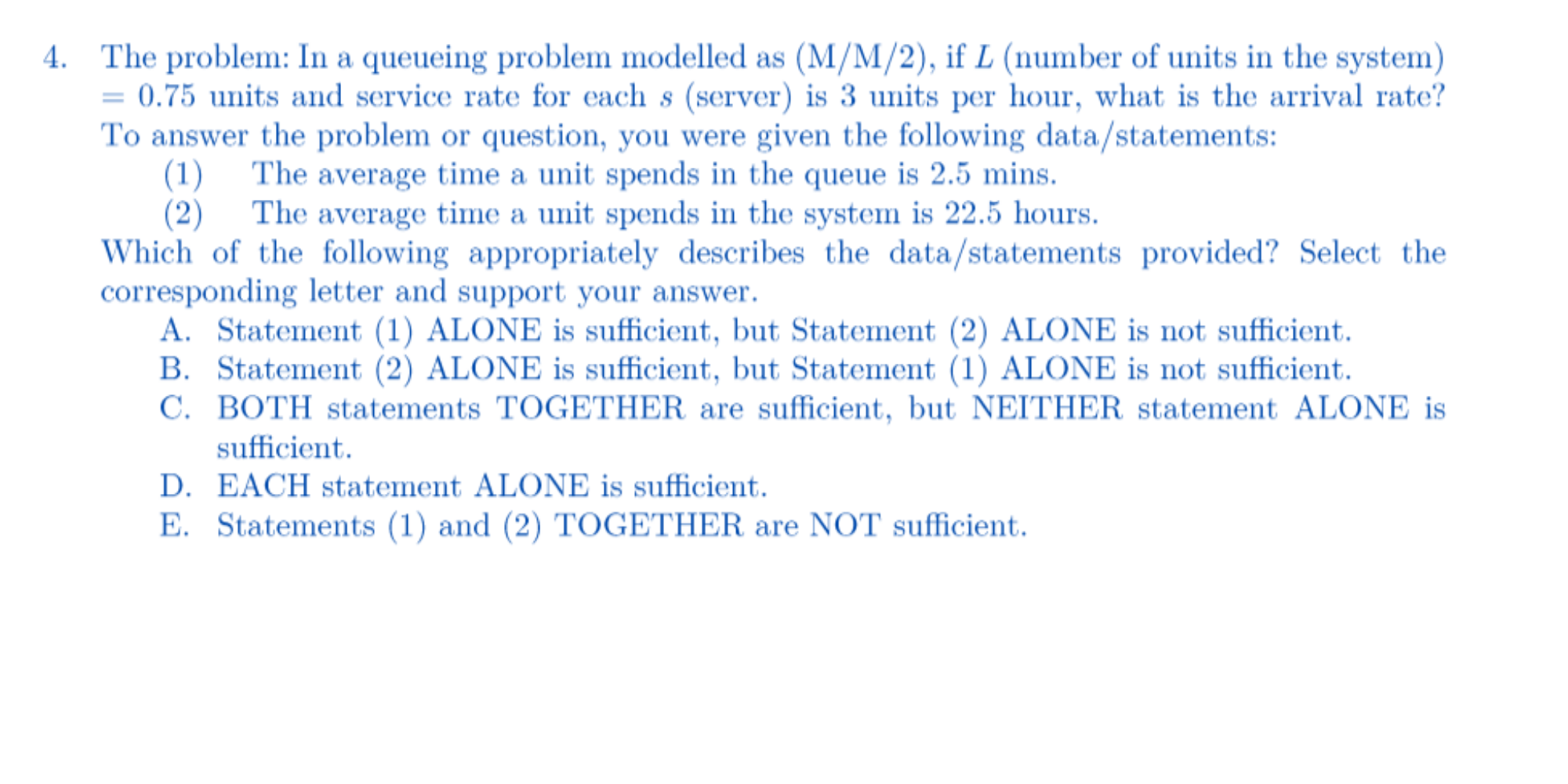 [4-ITEM] Instructions: Kindly provide the correct