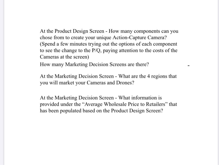 At the Product Design Screen - How many