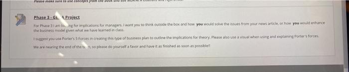 Please make sure to secondo wa Phase 3 - GL. 4