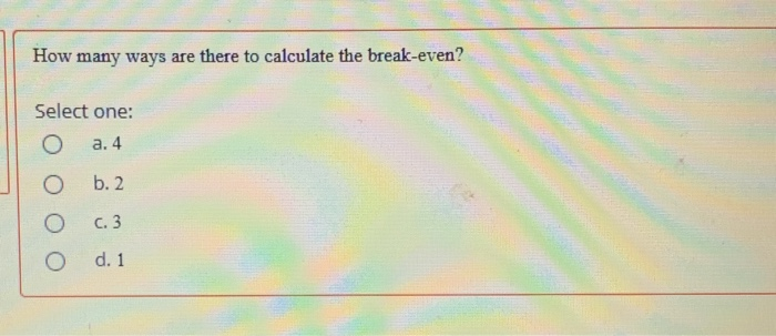A pro forma income statement will tell you how