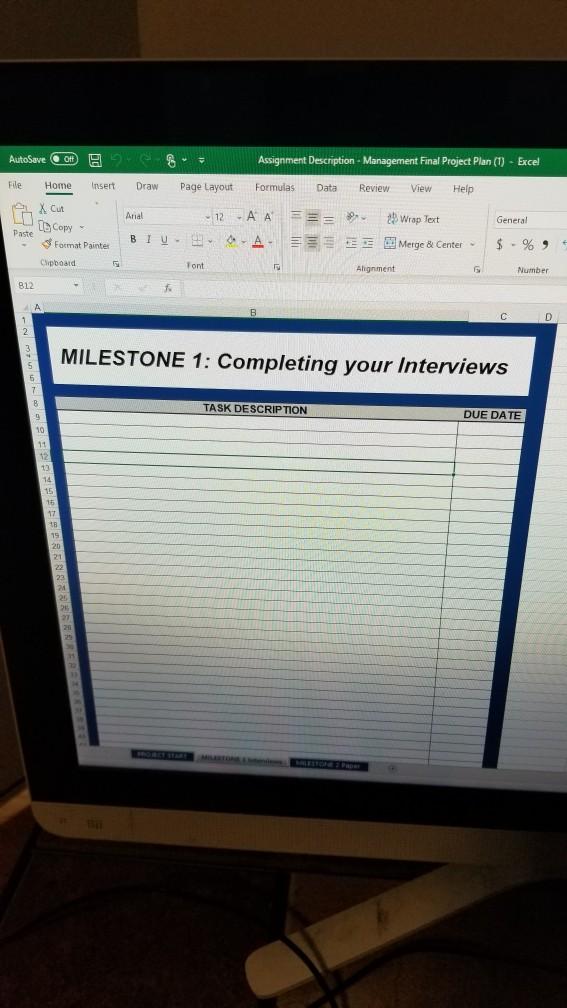 a Assignment Description - Management Final