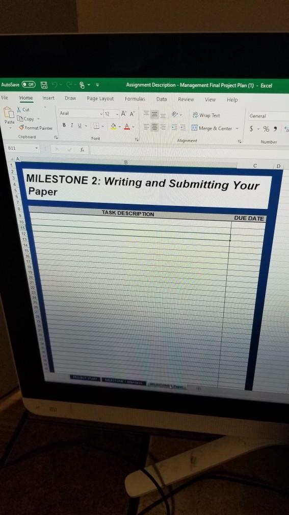 a Assignment Description - Management Final