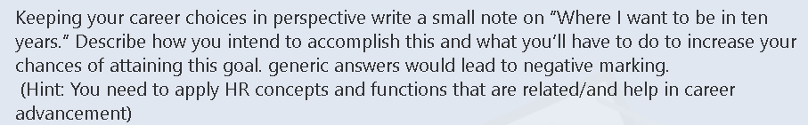 Keeping your career choices in perspective write