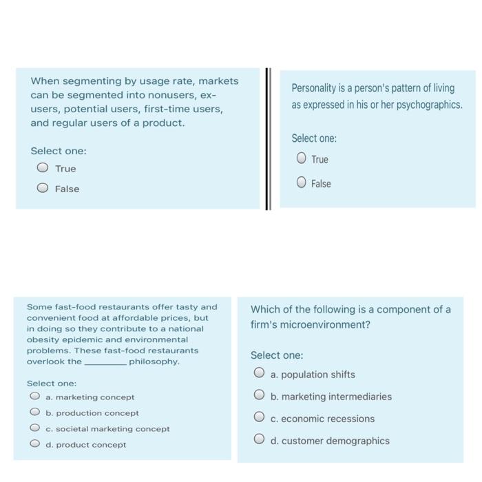 When segmenting by usage rate, markets can be