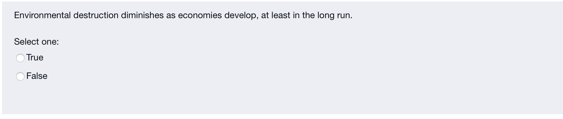 please answer both in 10 mins Environmental