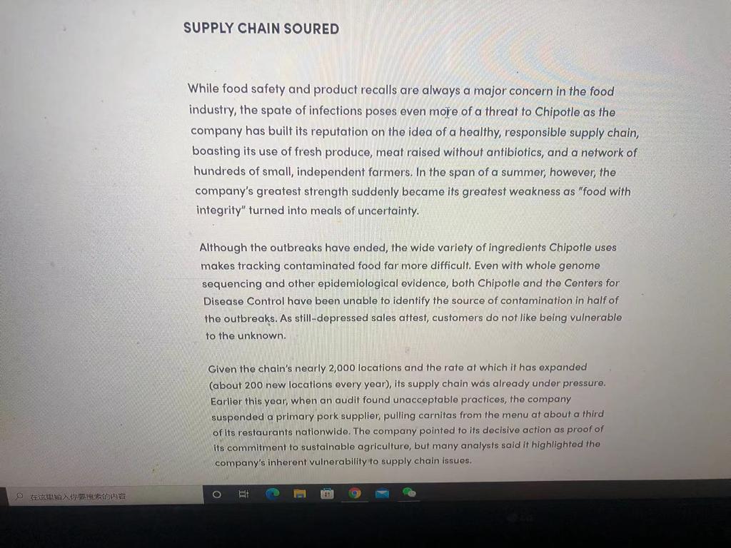 Questions: What was done from a risk management