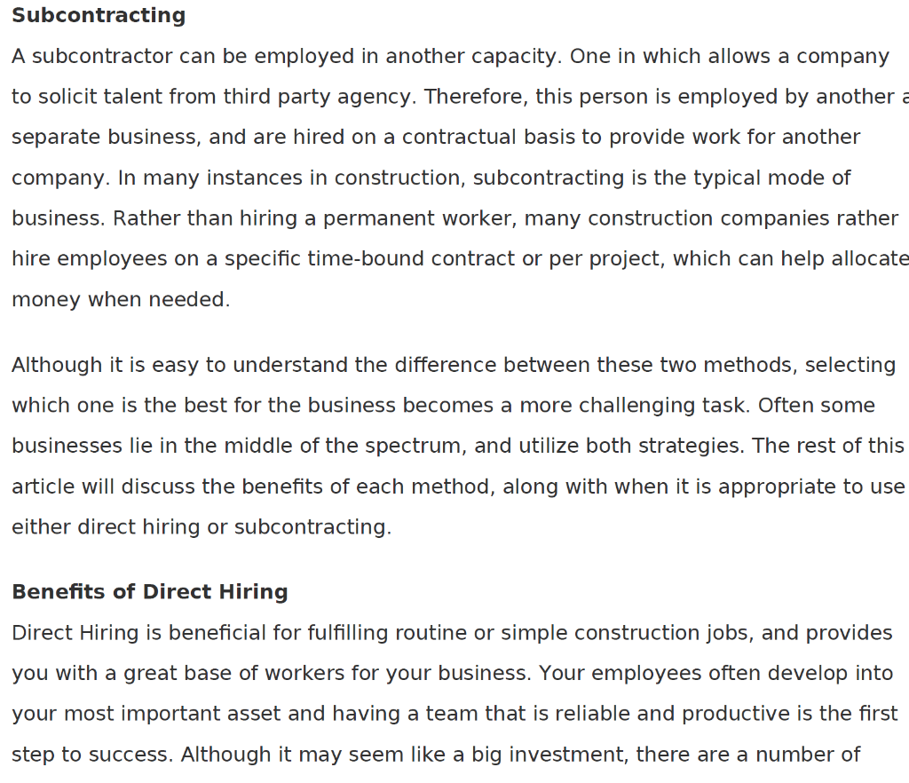 After reading this brief article write a