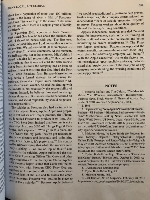 please answer and explain thoroughly. The article