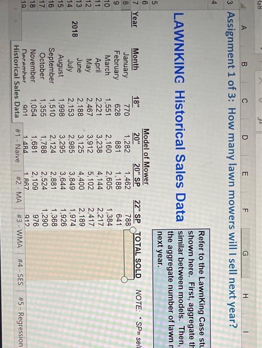 68 A B D E F G H 3 Assignment 1 of 3: How many