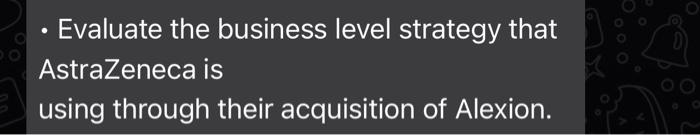 Evaluate the business level strategy that