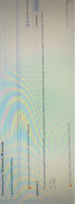 Remaining Time: 18 minutes, 30 seconds. *