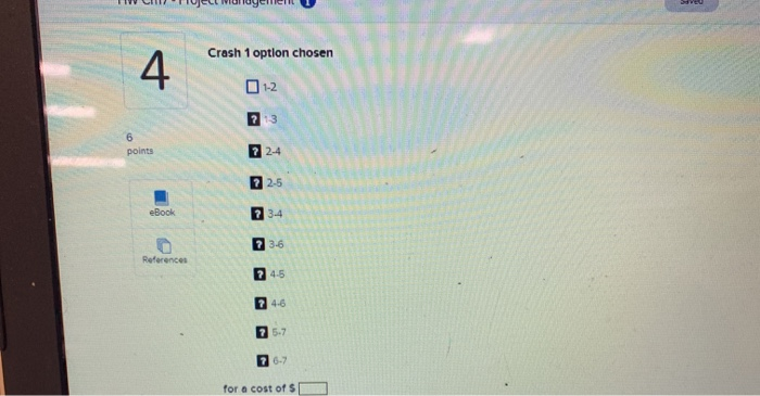 HW Ch17 - Project Management i 4 Question 4 Use