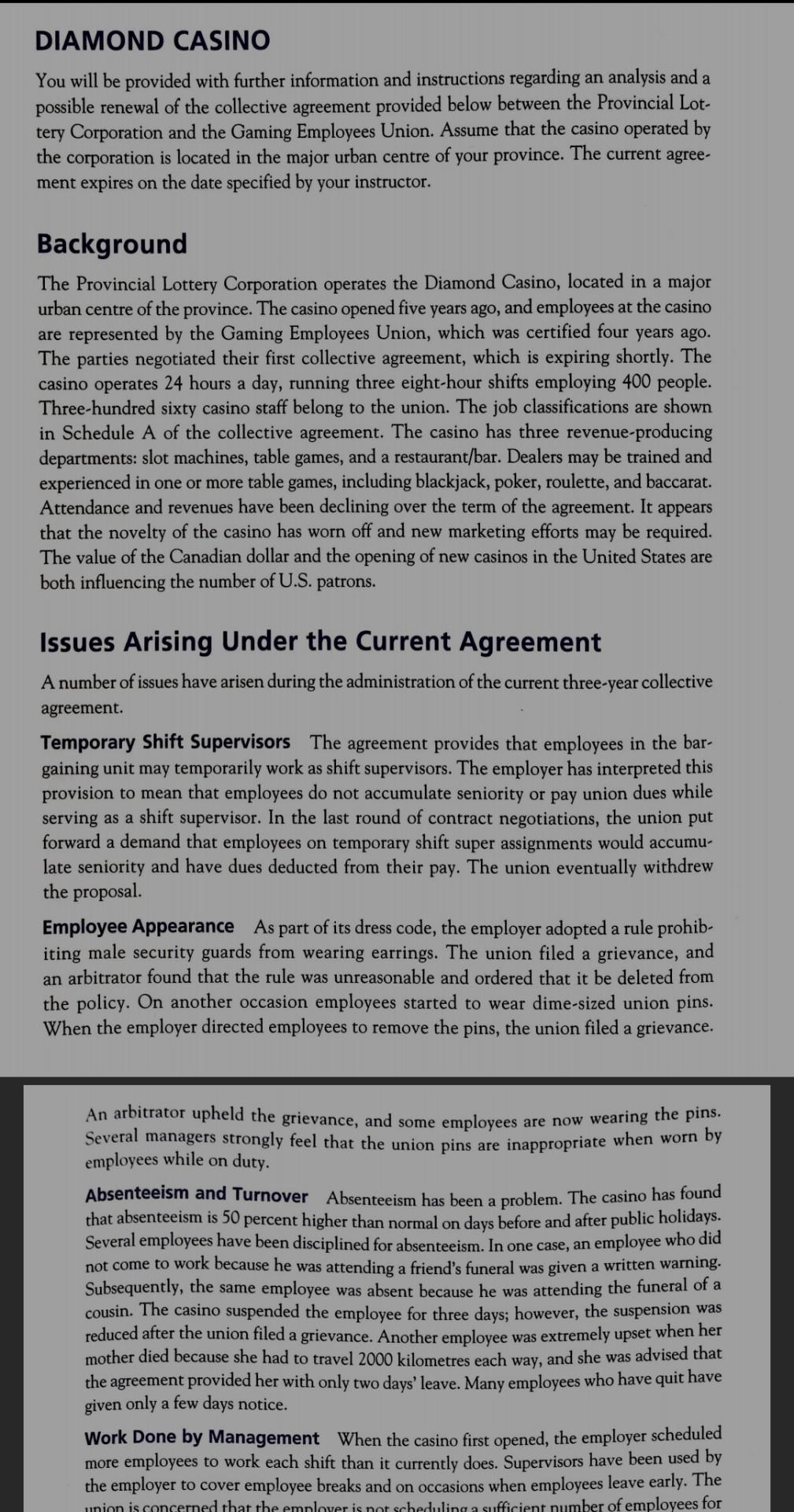 I'm Union team. please help! PERPOSAL FOR CHANGES